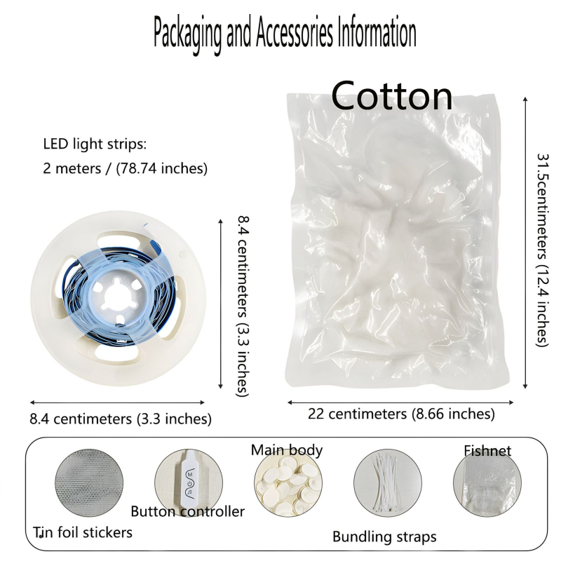 Tarpvalstybinis karšto pardavimo RGB magiškos spalvos LED atmosferos šviesos muzikos ritmo šviesa APP valdymo dekoratyvinė LED debesies šviesos atmosferos šviesa