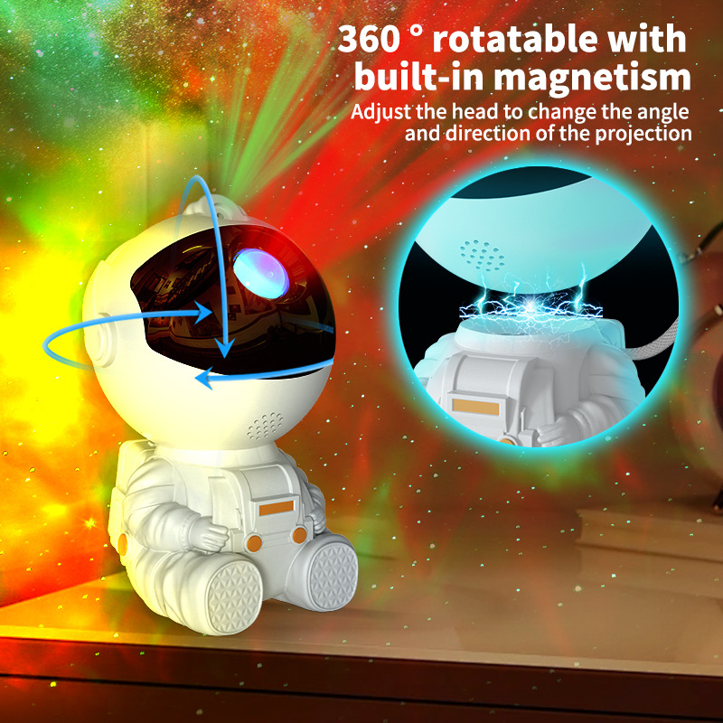 Uus astronaut Star Air Light Projection Night Light Water Ripple Atmosphere Light Astronaut Projection Lamp Creative Gift