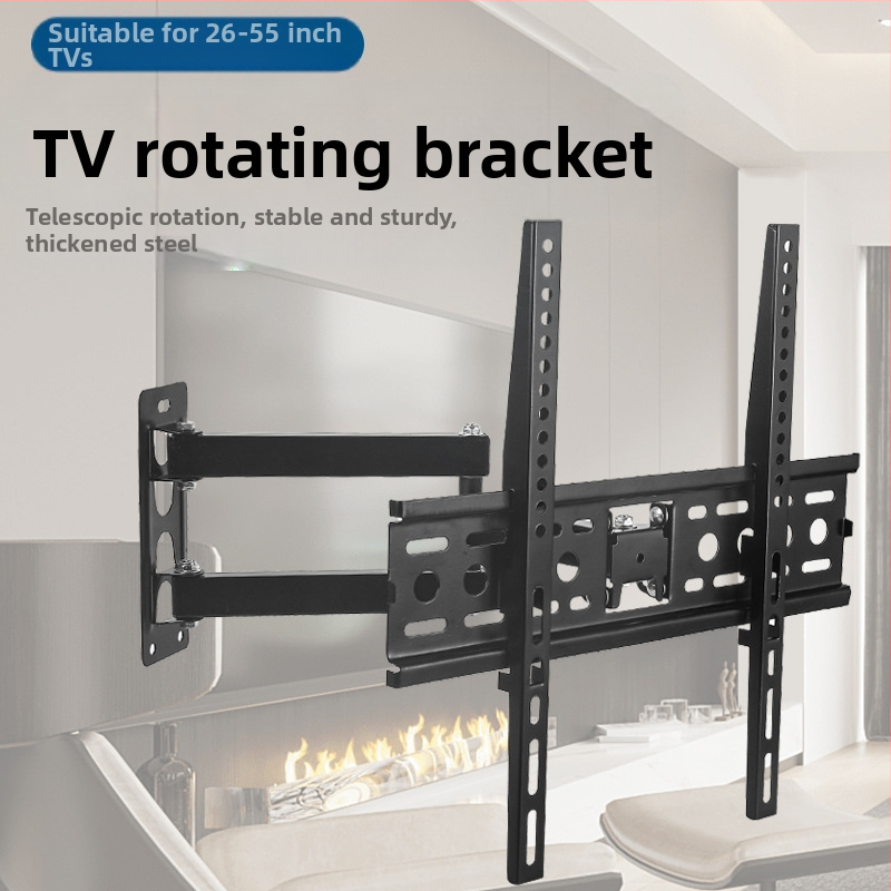Suport rotativ telescopic pentru TV de 26-55 inch, suport TV pentru monitor LCD, marcă universală, telescopic rotativ