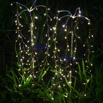 LED saulės fejerverkas, lauko, atsparus lietui, grindų šviestuvas, kiemo, vejos šviestuvas, saulės energija varomas grindų šviestuvas, Naujųjų metų, pavasario festivalis