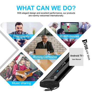 TV98 ATV 8K PRO digiboks Android14 väliskaubanduse teleriboks Quanzhi H313 hääljuhtimispult Y10