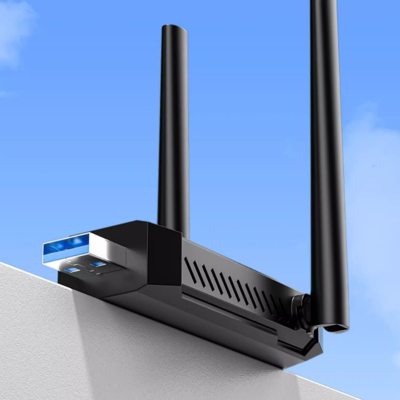 Placă de rețea wireless USB Dite fără driver, gazdă pentru desktop, laptop, receptor Wi-Fi portabil, rețea de acasă