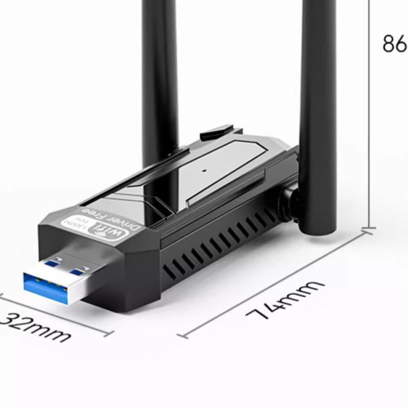 Placă de rețea wireless USB Dite fără driver, gazdă pentru desktop, laptop, receptor Wi-Fi portabil, rețea de acasă