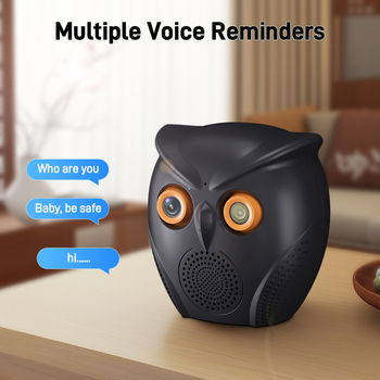 Pārrobežu populārs Icsee Bluetooth skaļrunis ar kaķa aci un modinātāju, vietējo atmiņu un divu kameru, viedais