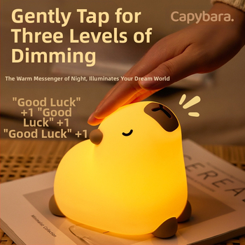 Διαλογισμός Kabi Bala Νυχτερινό Φως Ατμόσφαιρα Στολίδια Επιφάνειας Εργασίας Pat Light Υπνοδωμάτιο Κομοδίνο Φόρτιση USB Σιλικόνης Νυχτερινό Φως