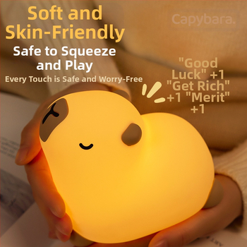 Διαλογισμός Kabi Bala Νυχτερινό Φως Ατμόσφαιρα Στολίδια Επιφάνειας Εργασίας Pat Light Υπνοδωμάτιο Κομοδίνο Φόρτιση USB Σιλικόνης Νυχτερινό Φως