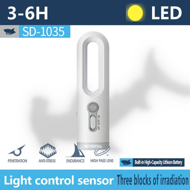 Éjszakai fény hálószoba otthoni fényvezérlő érzékelő zseblámpa