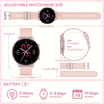 Amazon határokon átnyúló népszerű sport kültéri okosóra G28 pulzusmérő lépésszámláló alvás Bluetooth hívás iOS