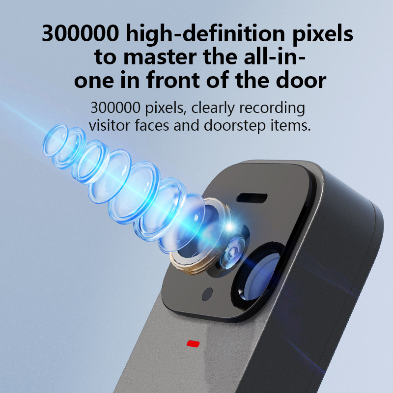 Piiriülene X7 nutikas video uksekell koduseks kasutamiseks ekraaniga, traadita intercom, kõrglahutusega videovalve, plahvatuskindel