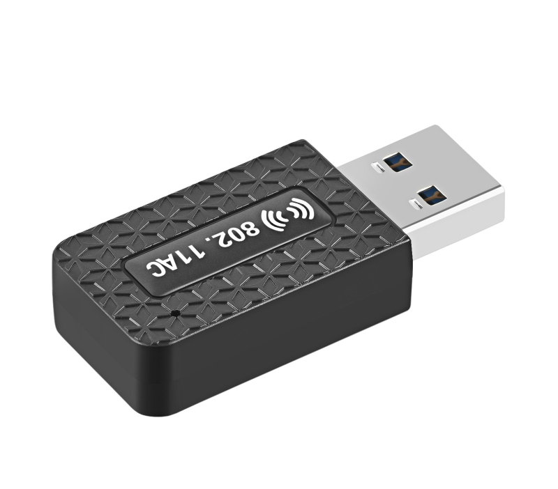 Placă de rețea wireless mini 1300m 2.4G/5G cu frecvență dublă, placă de rețea USB pentru computer, placă de rețea wireless wifi, recepție și transmisie