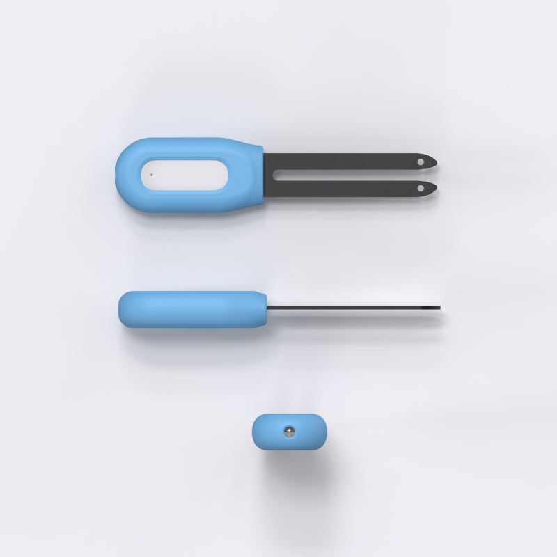 Augsnes detektora grafiti ZigBee augsnes temperatūras un mitruma detektora augsnes savienojuma temperatūras un mitruma sensors pārrobežu režīmā