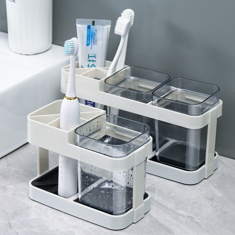 Poros plovimo puodelių rinkinys vaikams, dantų šepetėlio puodelis, šepetėlio dantų puodelis, dantų cilindro puodelio laikiklis, buitinis burnos skalavimo puodelių laikymo stovas, didmeninė prekyba