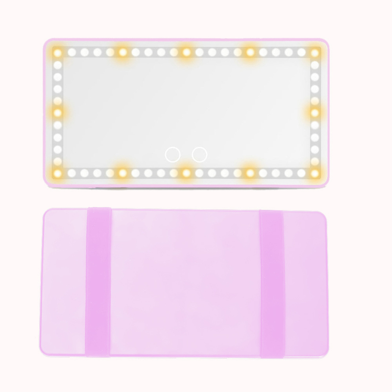 LED-es autós sminktükör napellenző töltőfényű tükör intelligens fényű autós kellékek szépségápolási sminktükör határokon átnyúló külkereskedelem