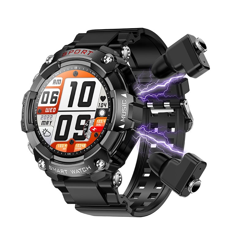 T96 nutikell TWS binaural kaks-ühes kõne kuulamine laulu mäluga spordikell Beit Jia kaubamärgi tehas