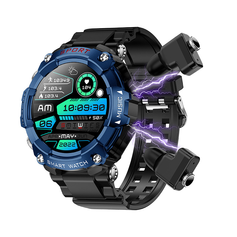 T96 nutikell TWS binaural kaks-ühes kõne kuulamine laulu mäluga spordikell Beit Jia kaubamärgi tehas