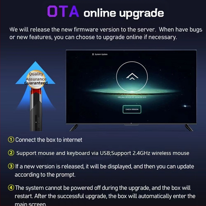 Трансграничен M98-Y10 Android 13.0 HD плейър, предназначен за безжичен износ