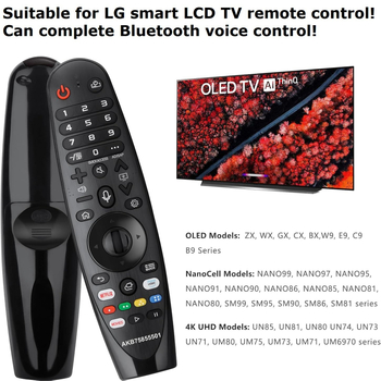 An-Mr20Ga Akb75855501 Hlg3958 sobib LG TV Bluetooth-häälega kaugjuhtimispuldile