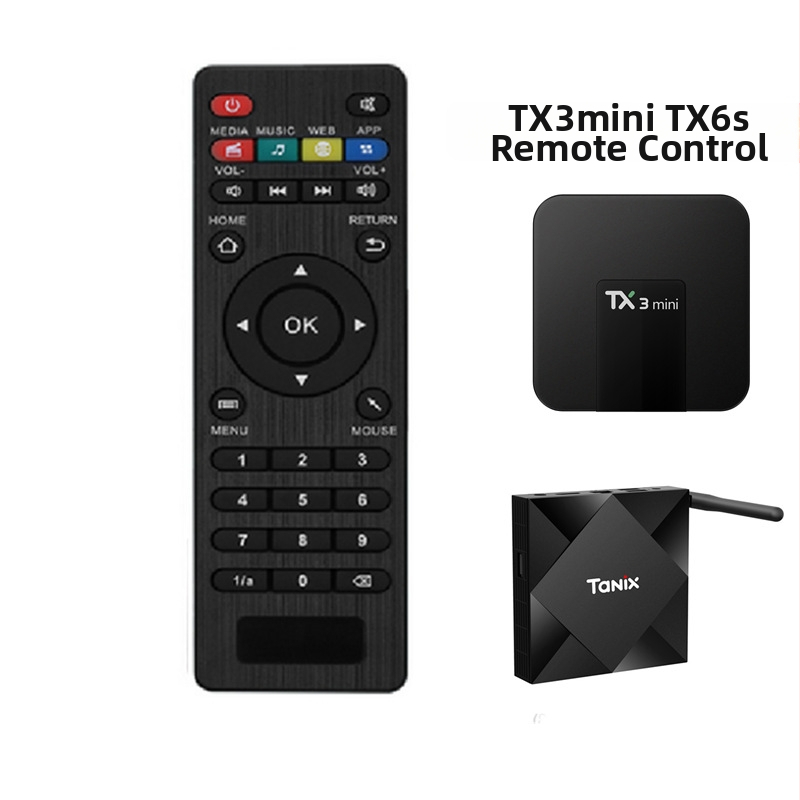 tx6s kaugjuhtimispult digiboksile, sobib mudelitele tx3mini, tx3, tx2, tx5, tx6, tx8, tx9 pro, tx9s