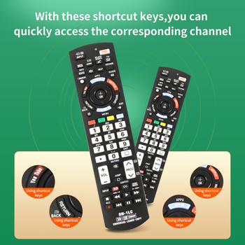 SN-1Lc sobib Sony Sony multifunktsionaalse teleri kaugjuhtimispuldiga SN-1Lc infrapunakaugjuhtimispult Sony jaoks