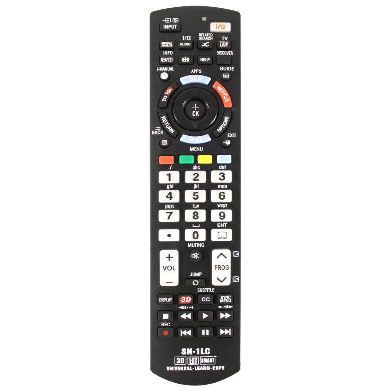 SN-1Lc sobib Sony Sony multifunktsionaalse teleri kaugjuhtimispuldiga SN-1Lc infrapunakaugjuhtimispult Sony jaoks