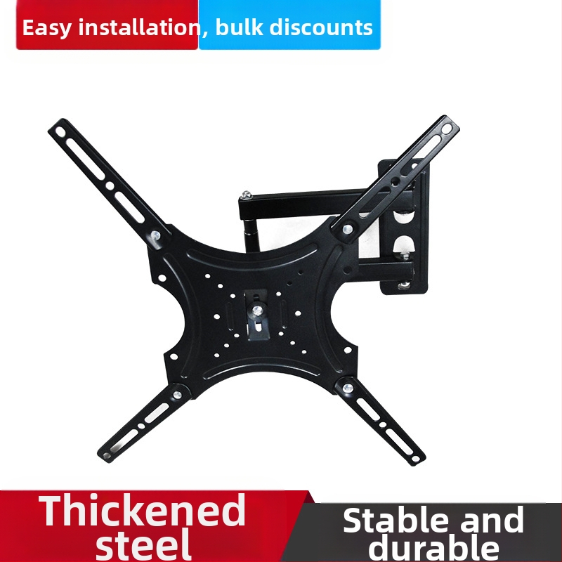 Suport TV montat pe perete, îngroșat, de 10-55 inch, rack universal, multifuncțional, universal, LCD TV rack