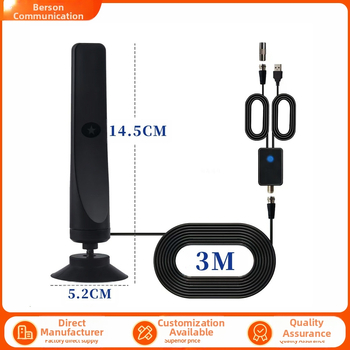 Populaarne Euroopa ja Ameerika HDTV-antenn, piiriülene e-kaubandus, mini kõrglahutusega sise-digitaaltelevisiooni antenn, DVB-T2 antenn