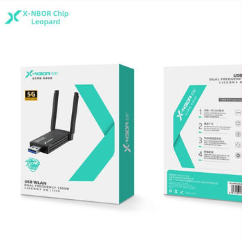 Κάρτα ασύρματου δικτύου Xinbao 1300Mbps Κάρτα ασύρματου δικτύου 5g Gigabit διπλής ζώνης χωρίς πρόγραμμα οδήγησης Δέκτης Wifi υπολογιστή
