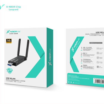 Κάρτα ασύρματου δικτύου Xinbao 1300Mbps Κάρτα ασύρματου δικτύου 5g Gigabit διπλής ζώνης χωρίς πρόγραμμα οδήγησης Δέκτης Wifi υπολογιστή
