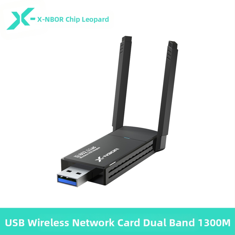 Xinbao 1300Mbps безжична мрежова карта 5g безжична мрежова карта Gigabit Dual-Band без драйвери за компютър Wifi приемник