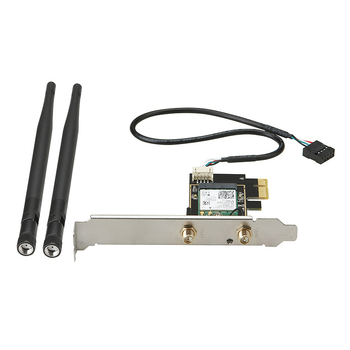 Κάρτα προσαρμογέα M.2 NGFF σε PCIE WIFI6 κατάλληλη για κάρτα ασύρματου δικτύου AX210 AX200 για επιτραπέζιους υπολογιστές διπλής ζώνης