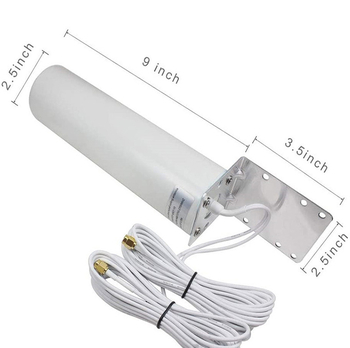 3G 4G püstolitoruga välisantenn kahekordse SMA/TS9/CRC9 ruuteriga välisantenn 5 m 10 m