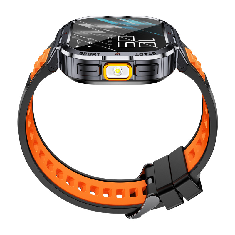 Új NX23 okosóra, 2,0 hüvelykes szélesvásznú, 400 mAh-s akkumulátorral, fiziológiai, egészségügyi és személyiségjegyekkel, információs nyomógombbal.