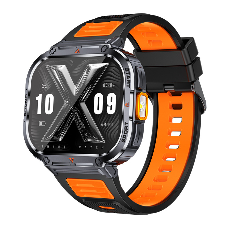 Új NX23 okosóra, 2,0 hüvelykes szélesvásznú, 400 mAh-s akkumulátorral, fiziológiai, egészségügyi és személyiségjegyekkel, információs nyomógombbal.