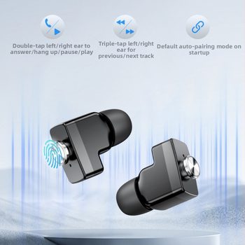 Külkereskedelem TWS Bluetooth headset 2 az 1-ben 1,53 hüvelykes képernyő pulzusmérő vér oxigénérzékelő kettős hívás okosóra