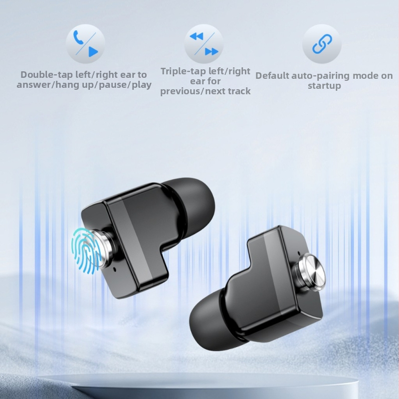 Zahraničný obchod s TWS Bluetooth headsetom 2 v 1, 1,53-palcový displej, detekcia srdcovej frekvencie a kyslíka v krvi, inteligentné hodinky s dvojitým volaním