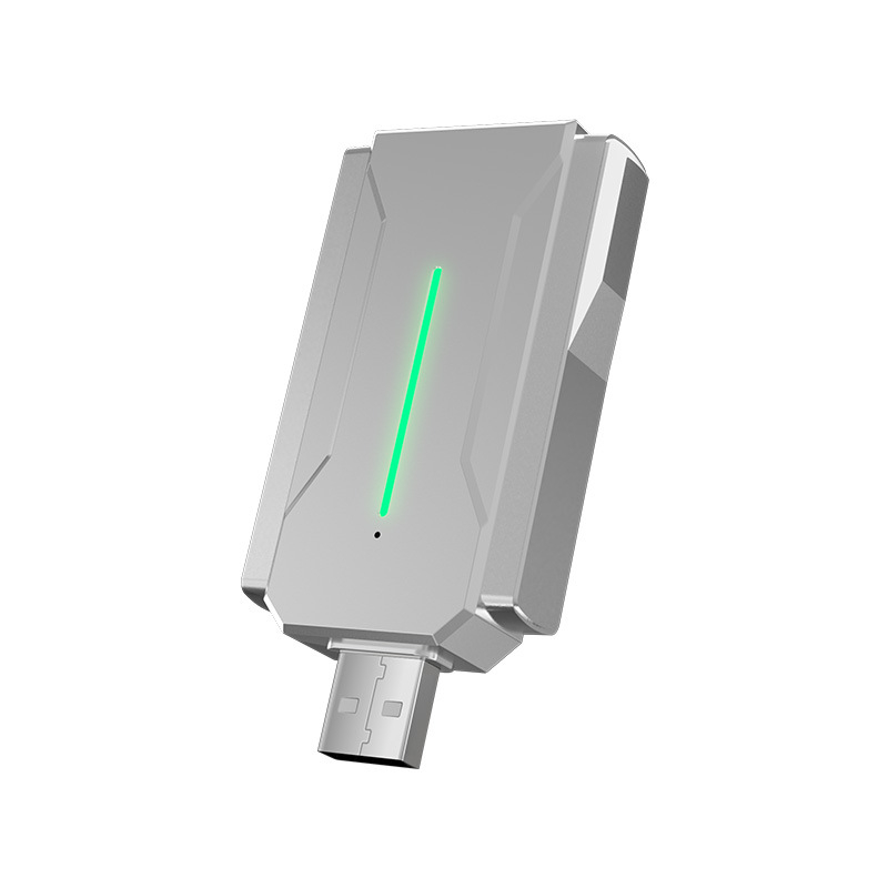 Placă de rețea wireless Bluetooth BT5.4 WiFi6 fără driver, receptor WiFi USB AX600 Bluetooth WiFi 2 în 1