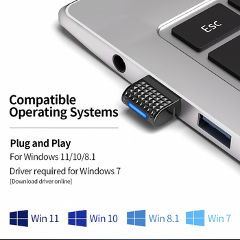 Piiriülene USB Bluetooth-adapteri vastuvõtja Bt5.4 Bluetoothi USB-dongli adapter