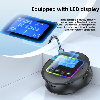 Bluetooth 5.4 adapter, vastuvõtt, saatmine, 2-ühes, sinine, heli edastamine, NFC, sekundiline ühendus, Bluetooth-adapter