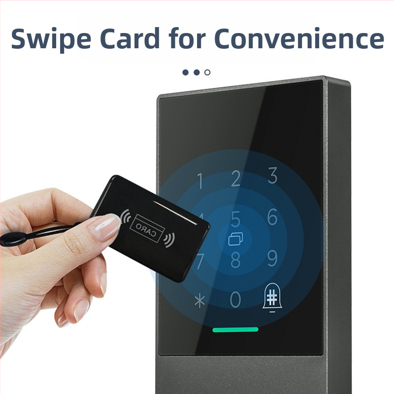 TTLOCK Bluetooth контрол на достъпа до врата с 12V захранване, пръстов отпечатък, парола, приложение за отключване с електрическа ключалка с болт