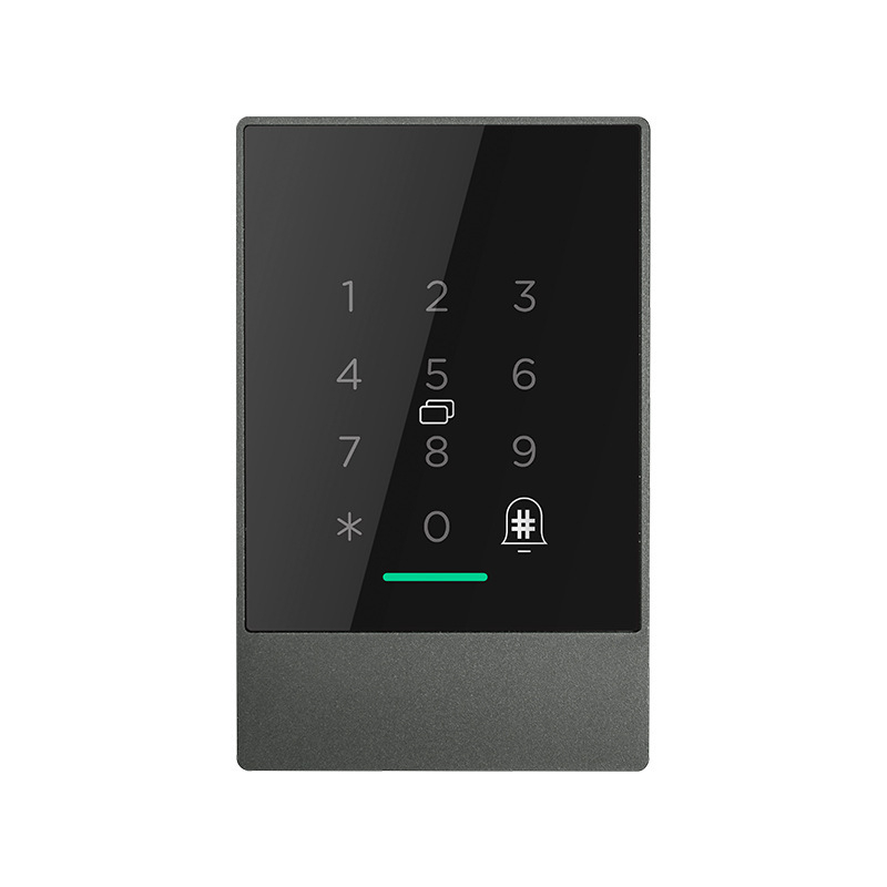 „TTLOCK“ „Bluetooth“ durų prieigos kontrolė su 12 V maitinimo šaltiniu, pirštų atspaudų, slaptažodžio ir kortelės programėlės atrakinimas elektriniu varžtų užraktu.