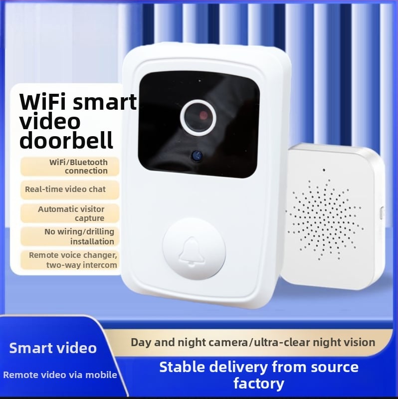 Video interfon sonerie Graffiti Wifi Low-Power Wireless Smart Home Alert Device Night Vision Smart Night Vision bidirecțională