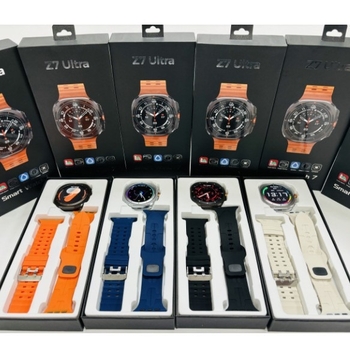 Határokon átnyúló robbanások Z7 Ultra okosóra Bluetooth hívás pulzusmérő hangasszisztens W7SmartWatch karkötő