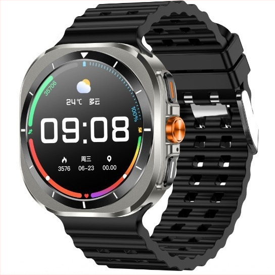 Cezhraničné výbuchy Z7 Ultra inteligentné hodinky Bluetooth volanie srdcová frekvencia hlasový asistent náramok W7SmartWatch