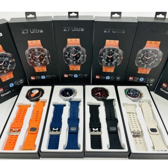 Határokon átnyúló robbanások Z7 Ultra okosóra Bluetooth hívás pulzusmérő hangasszisztens W7SmartWatch karkötő