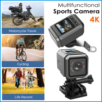 Pārrobežu jauna 4K ūdensizturīga sporta kameras ķivere Wifi motocikla ierakstītājs āra riteņbraukšanas kamera