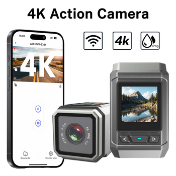 Pārrobežu jauna 4K ūdensizturīga sporta kameras ķivere Wifi motocikla ierakstītājs āra riteņbraukšanas kamera