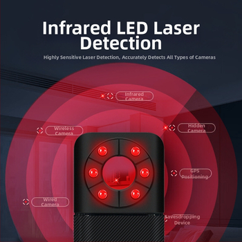 Νέος ανιχνευτής κάμερας T3 του 2023 για την εύρεση εντοπισμού θέσης GPS, ανιχνευτής σάρωσης κάμερας ξενοδοχείου με αντι-ειλικρινή ανίχνευση