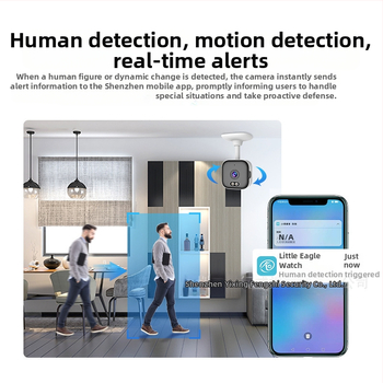 Okam Home Smart Wifi távoli nagyfelbontású megfigyelő szonda 1080 kamera macskaszem határokon átnyúló kis videó