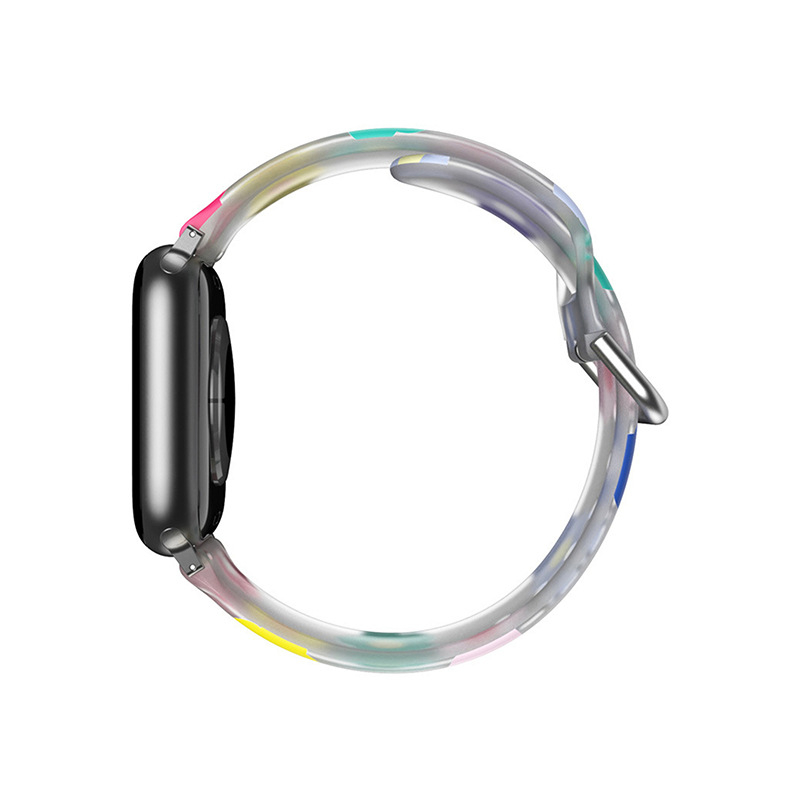 Apple Watchi rihma trükitud silikoonist iwatch8/7/6/5 vabaaja spordirihm