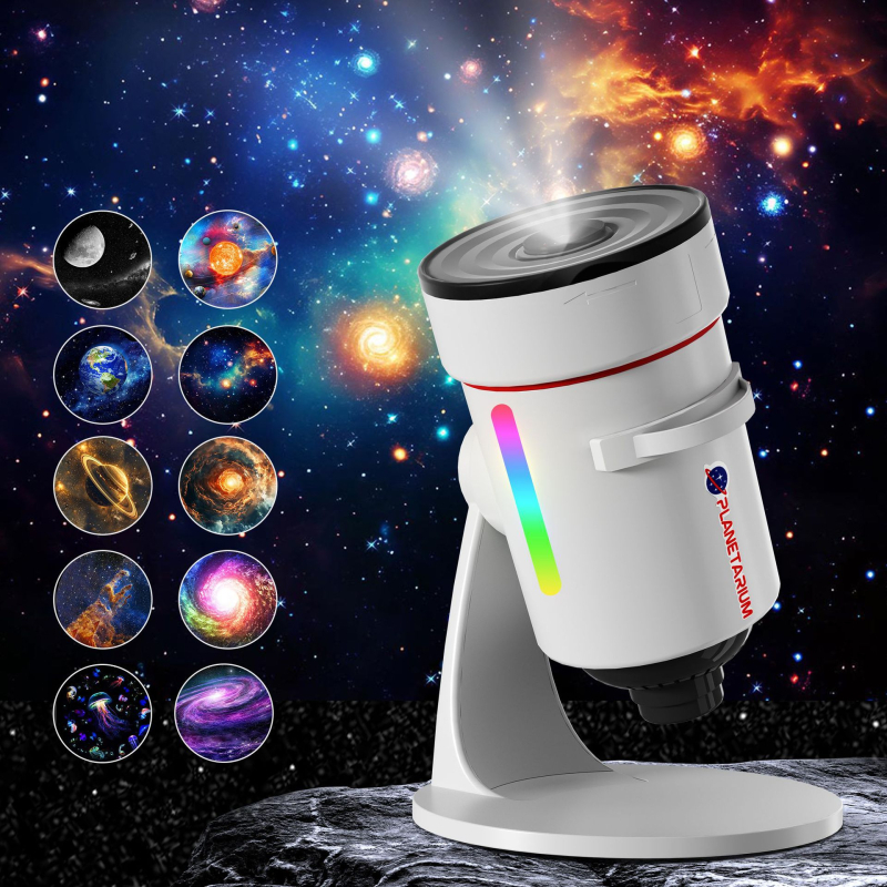 Új planetárium vetítőlámpa Amazon TEMU TK robbanáscsillag lámpa beltéri légköri lámpa stb.